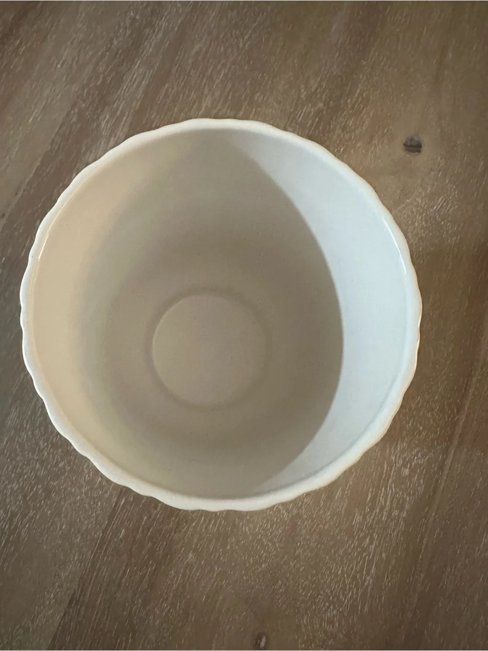 Classic Ribbed Ceramic Vase - White